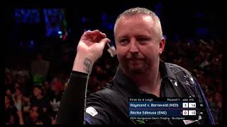 Raymond Van Barneveld vs Richie Edhouse  Hungarian Darts Trophy 🎯 [upl. by Yuzik366]