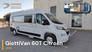 2023 GiottiVan 60T Citroën  Nueva camper de GiottiLine  Tu espacio optimizado al MÁXIMO [upl. by Aisat]