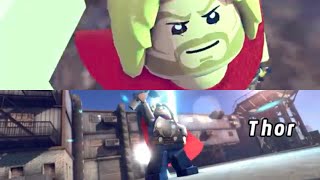 THOR TIME HAS ARRIVED  LEGO MARVEL Super Heroes PlayThrough  022  Bifrosty Reception Pt1 [upl. by Noda]