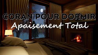 CORAN POUR DORMIR  RÉCITATION APAISANTE ANTI STRESS ET ANTI WASWAS  SOMMEIL PROFOND [upl. by Irod]