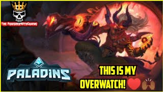 Paladins This Is My Overwatch Jenos Gameplay [upl. by Sexela]