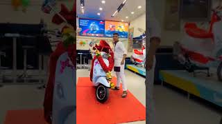 New vespa sxl 125 white Congratulations sir🎊shortvideo shorts viral youtube shortsvideo short [upl. by Mulloy]