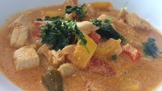 Kuchnia tajskaczerwone curry [upl. by Sredna]