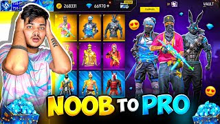 Richest Free Fire Id Everything Unlocked All Bundles Gunskins And Emotes😍₹💎 Garena Free Fire [upl. by Anihsit320]