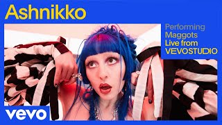 Ashnikko  Maggots Live  Vevo Studio Performance [upl. by Uta621]