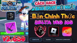 Cách Cài DELTA VNG IOS IPA Bản chính thức trên IPHONE  Hack blox fruit 21 cho người mới [upl. by Anoli]