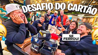 DESAFIO DO CARTÃO NO URUGUAY 🇺🇾 quem pagou tudo no Burguer King [upl. by Mirelle]