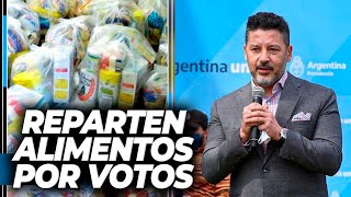 MERLO REPARTEN COMIDA A CAMBIO DE VOTOS [upl. by Enaid183]