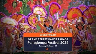 Baguio flower festival street dance parade  Panagbenga 2024 [upl. by Etnemelc]