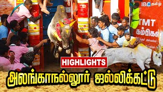 அலங்காநல்லூர் ஜல்லிக்கட்டை மிரள வைத்த காளைகள்  Alanganallur Jallikattu 2023 Highlights [upl. by Dihgirb]