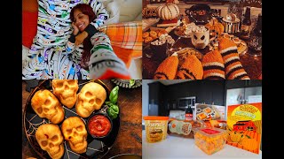 Fall Vlog  Spooky Szn Pizza Night Matching Pjs w My Boo Trying NEW Pumpkin Spice Items and MORE [upl. by Liddie]