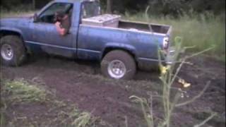 Chevy Trucks Mudding [upl. by Towroy]