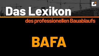 Das VOB Lexikon des professionellen Bauablaufs  BAFA [upl. by Swainson239]