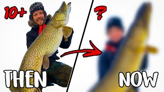 BACK ON THE LEGENDARY 10KG WATER  Ice Fishing for BIG PIKE  Team Galant [upl. by Danby]