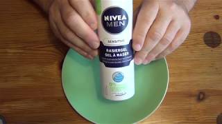 Rasiergel Nivea for Men Sensitive Test  Rasurguru [upl. by Ettellocin366]