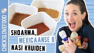 3x KRUIDENMIX ZELF MAKEN  CHICKSLOVEFOOD [upl. by Danas]