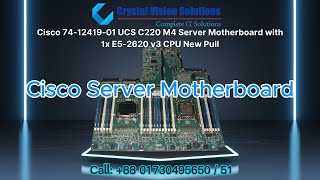 Cisco Server Motherboard – Powering Enterprise Networks with Efficiency [upl. by Ellita]