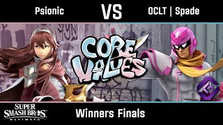 Psionic Lucina vs OCLT  Spade Captain Falcon  Ultimate Winners Finals  CORE VALUES V [upl. by Lebazi]