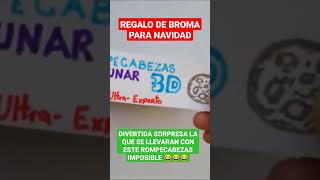 Regalo de broma para navidad  Rompecabezas imposible bromas broma regalosoriginales [upl. by Yhtomot]