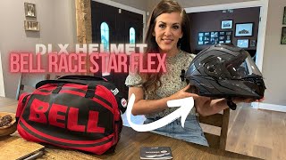 Bell Race Star Flex DLX Motorcycle Helmet Review [upl. by Corina]