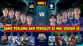 RRQ SENA VS TEAM LIQUID ACADEMY  MDL SEASON 10 WEEK 1 DAY 3 [upl. by Hanoj]