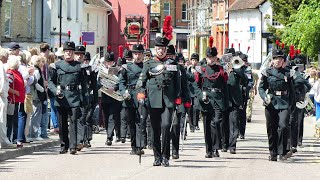 The Rifles on Parade through Gillingham [upl. by Assira203]