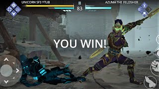 Shadow Fight 3  How To Destroy AZUMA THE FELDSHER In Market Madness using T Nightmare level 2 [upl. by Donahoe]