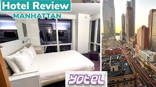 YOTEL Hotel Review Manhattan New York Time Square area [upl. by Hairom]