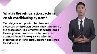 What is the refrigeration cycle What is the purpose of an air filter What is a thermostat HVAC [upl. by Babby]