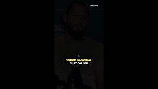 Jorge Masvidal Calls Out Leon Edwards [upl. by Bortz]