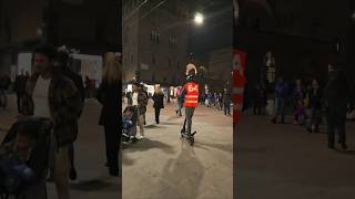 Night in Bologna city 🌃 shortvideo djdonj citylife italy [upl. by Fruin]