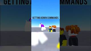 Getting Admin Commands Roblox [upl. by Atileda280]