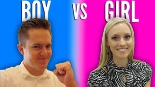 BOY VS GIRL  GENDER REVEAL [upl. by Woll]