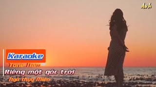 Karaoke Riêng một góc trời Tone nam Ngô thụy Miên [upl. by Gladi448]