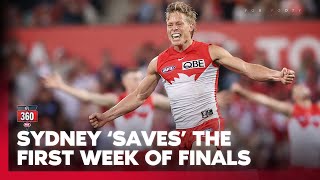 GREATEST moment in Sydneys AFL History puts the Swans as the team to beat  AFL 360  Fox Footy [upl. by Atilam]