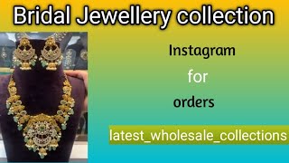 Bridal Jewellery Collection bridal jewellery bridaljewellerycollectiontrendingfancysubscribe [upl. by Whiteley879]