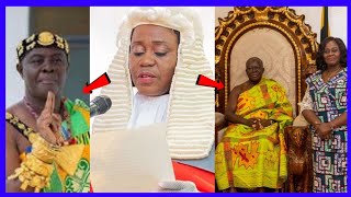 Otumfuo Is a King Domaahene Agyenaniso As Chief Justice Throw Sh0t At Him As Asantefuo Jubilate [upl. by Arymahs895]