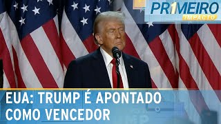 Próximo da vitória líderes mundiais começam a parabenizar Trump  Primeiro Impacto 061124 [upl. by Peacock457]