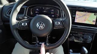 New VW TRoc 2020 Active Digital Info Display Cockpit amp Multimedia System Review [upl. by Yddub]