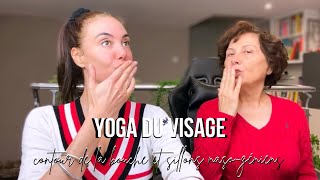 Yoga du visage  contour de la bouche et sillon nasogénien [upl. by Rhtaeh831]