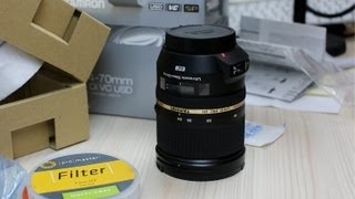 Unboxing Tamron 24  70mm F28 Di VC USD Lens [upl. by Benoite851]