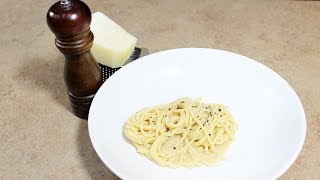 SPAGHETTI CACIO E PEPE RICETTA ORIGINALE ROMANA  FoodVlogger [upl. by Sivad771]