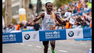 Kenenisa Bekele  Berlin marathon 2019 PB time 20141 [upl. by Garzon]