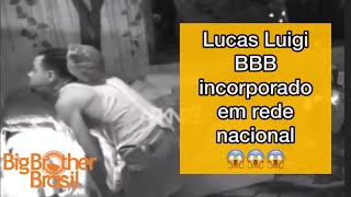 Lucas Luigi  BBB  Incorpora em rede Nacional  Big Brother Brasil 2024 [upl. by Yelknirb]