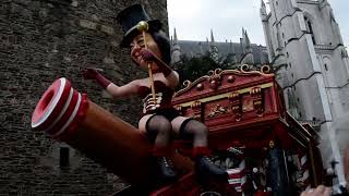 3 AVRIL 2022 CARNAVAL NANTES CHAR DE LA REINE MATHILDE 1ère [upl. by Tal865]