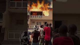 Burning house fire Vfx by me [upl. by Nodnalb]