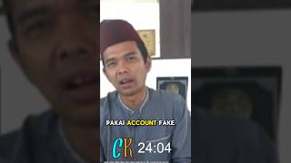 Pakai Account FAKE ustadzabdulsomad [upl. by Gery]