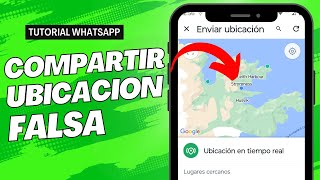 Cómo Compartir una Ubicación Falsa Por WhatsApp en Tiempo Real [upl. by Silirama]