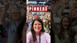 WOW Come to our Pinners Conference Texas 2024 DIY Class 📌 [upl. by Isadore]