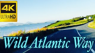 Driving Wild Atlantic WayIreland 4K Louisburgh to Westport  County Mayo [upl. by Shishko149]